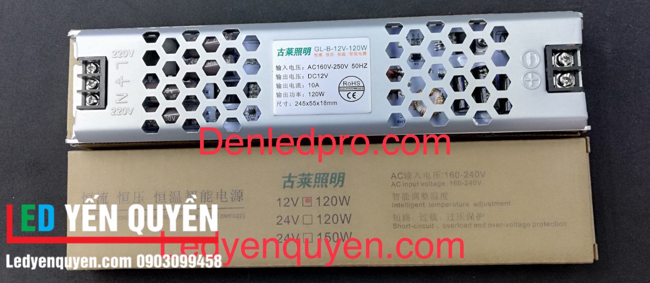 Nguồn GUILAI chính hãng 12v /120w 