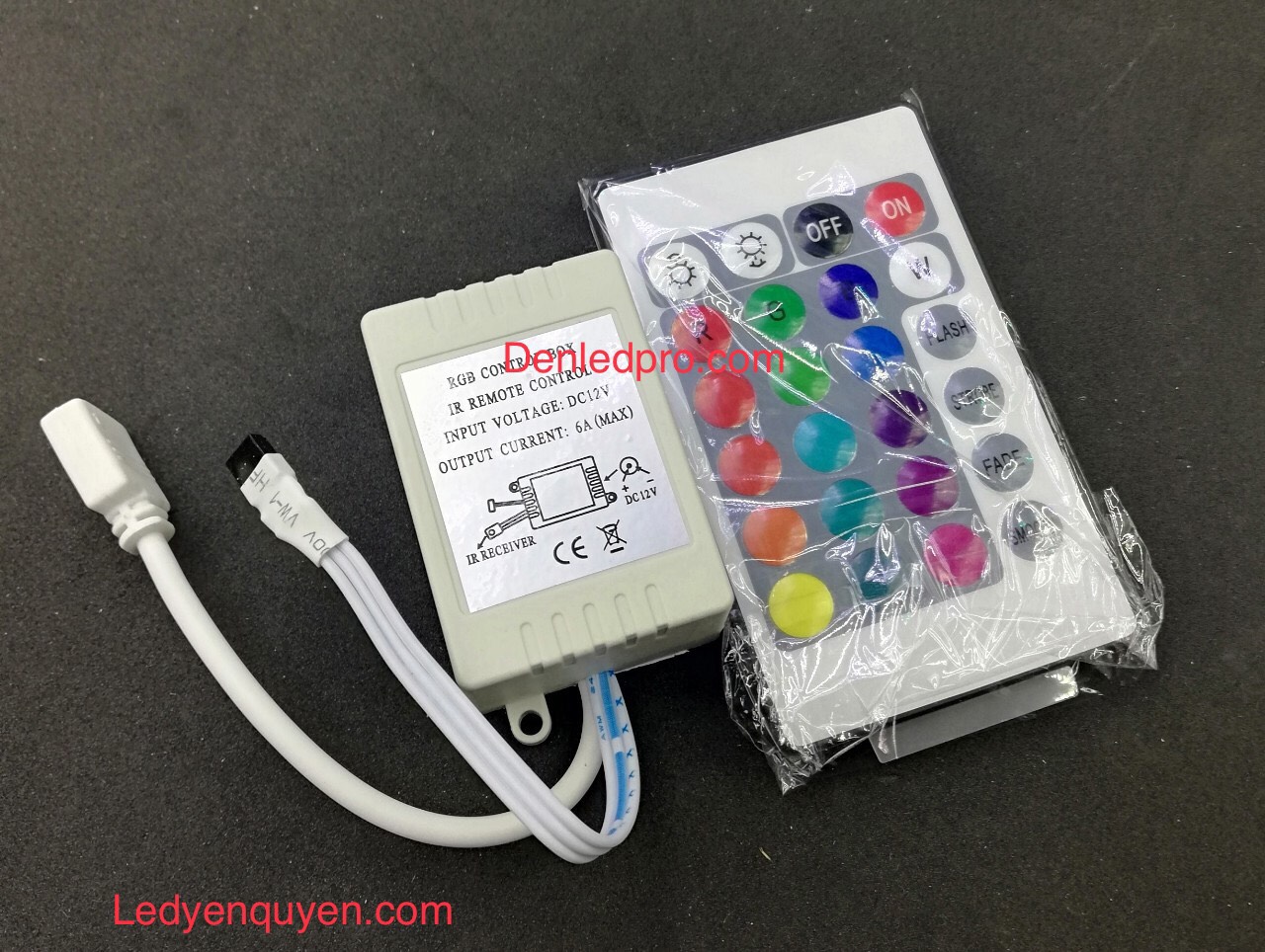 Bo Điều Khiển LED RGB 12V