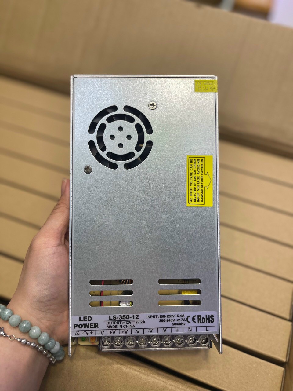 nguồn Meanwell 12V 29,2 A 
