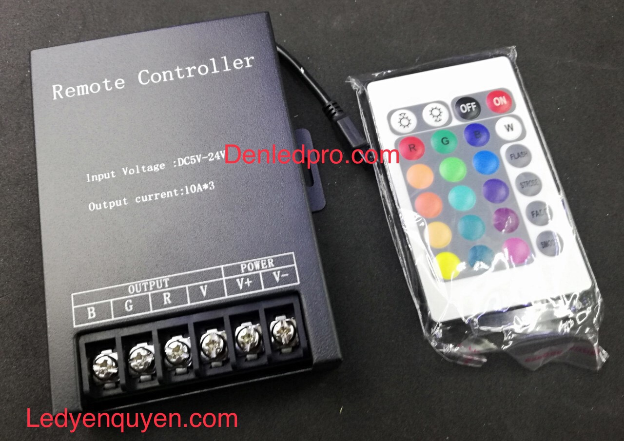 Bo Điều Khiển LED RGB 12V30a