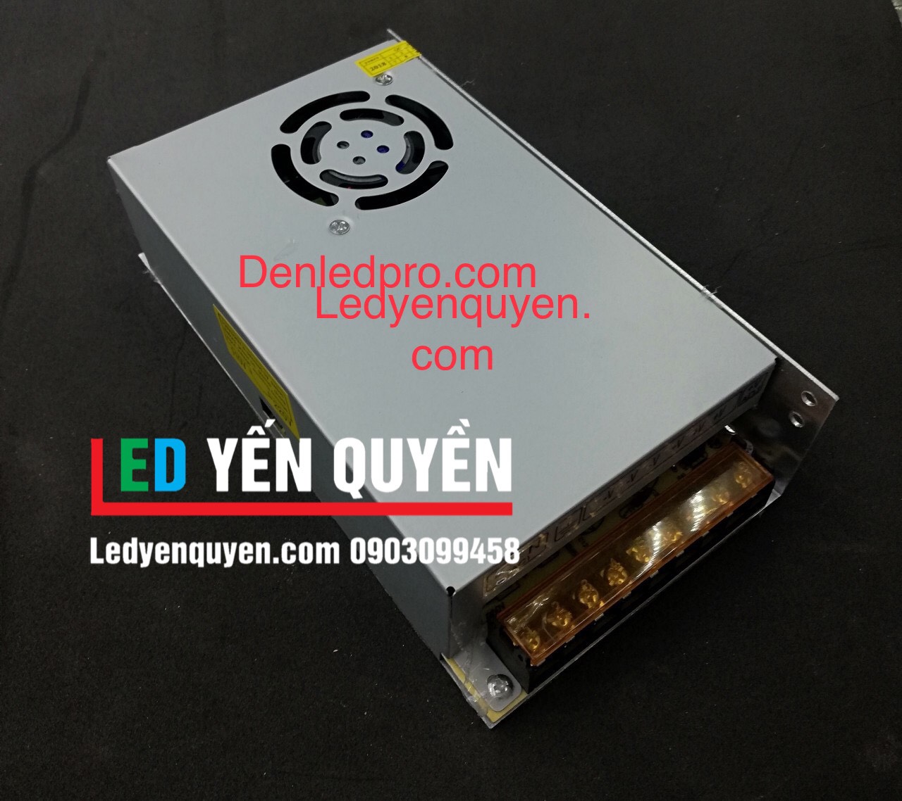 Nguồn tổ ong led 12v/20A Có Quạt 