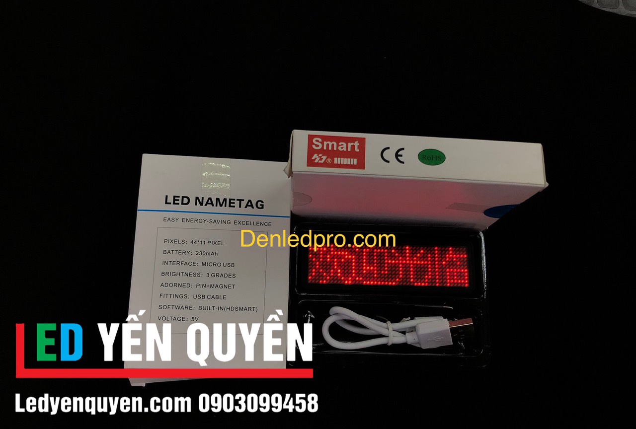 LED Bảng Tên RED 