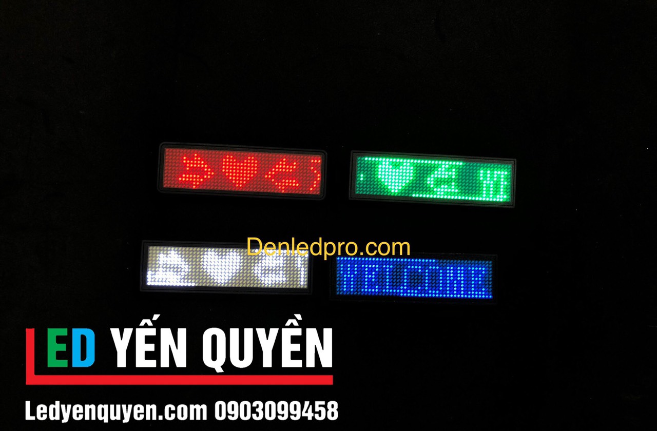 LED Bảng Tên BLUE