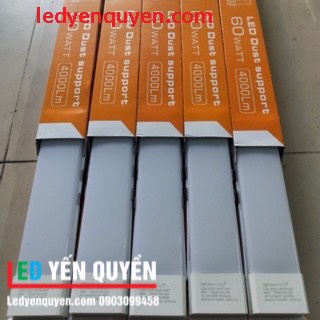 Đèn bán nguyệt 1m2 60w  trắng