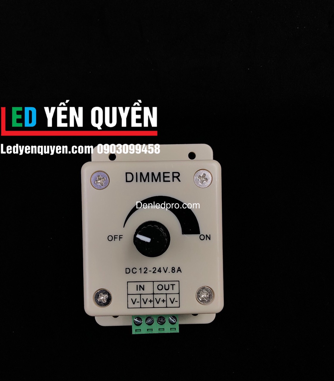 Dimer Chỉnh Độ Sáng 12v 8A