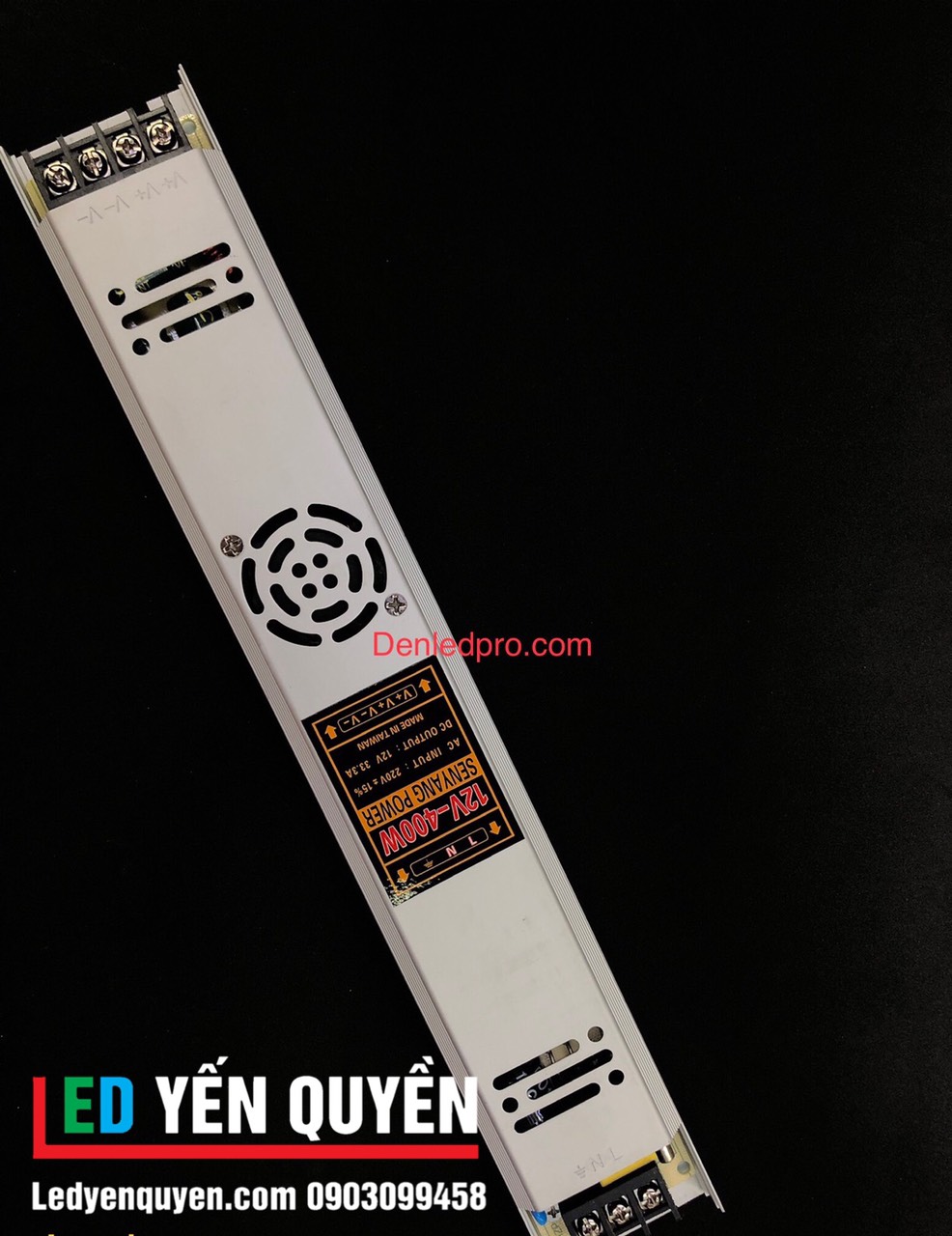Nguồn LED Siêu Mỏng 12v / 400W 