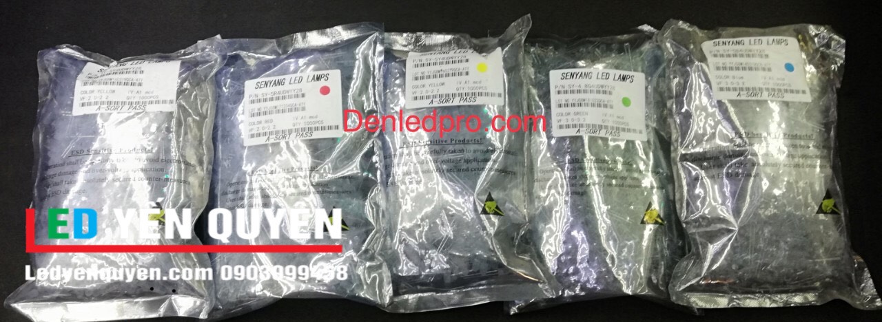 LED 5ly Đục Senyang 2 Đỏ