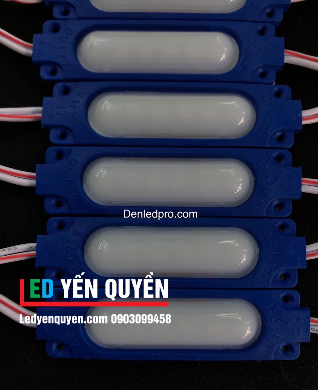 LED MODULE 1B COB Có Lúp 12v
