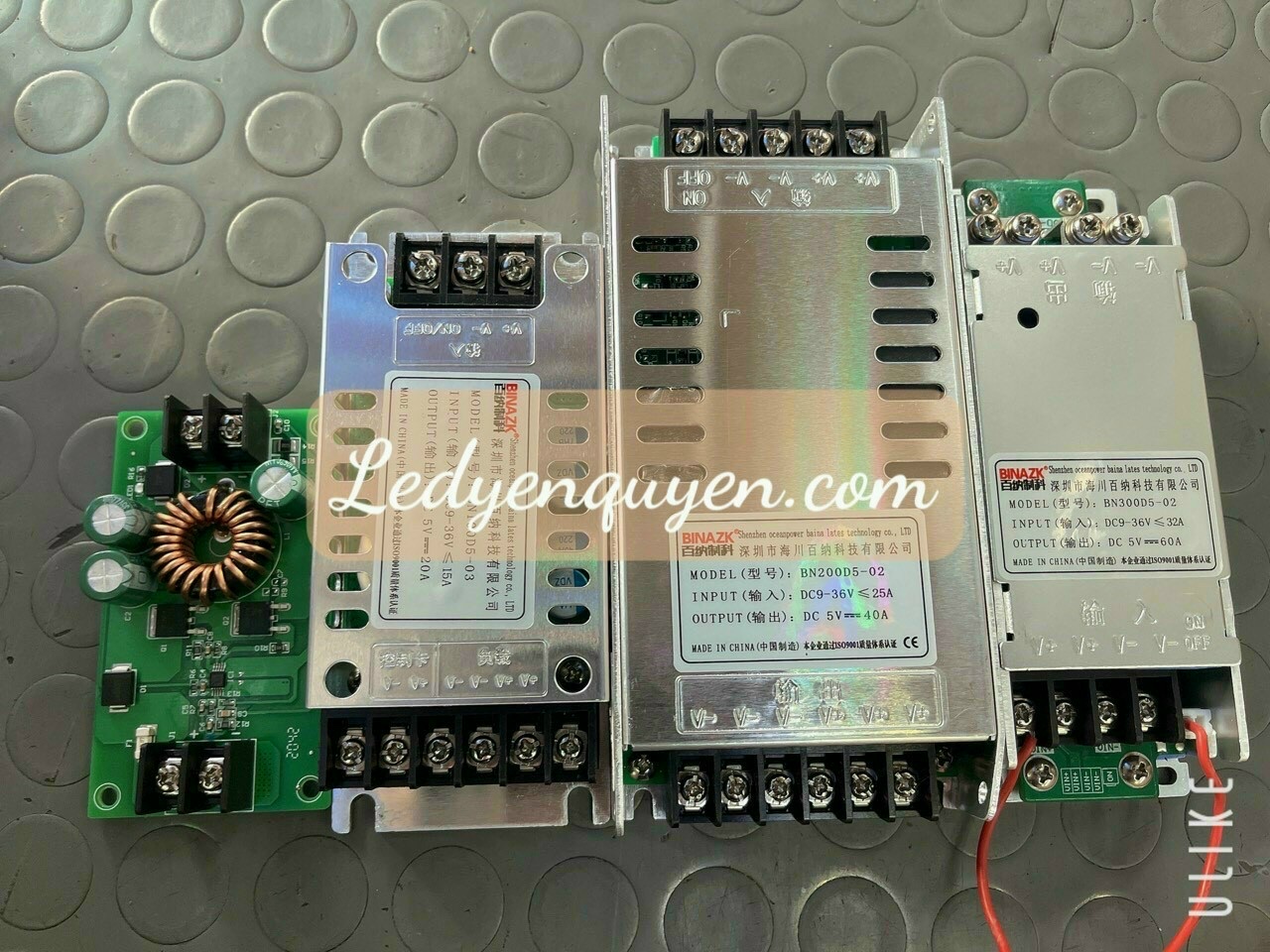 Nguồn chuyển 12-24V xuống 5V 40A