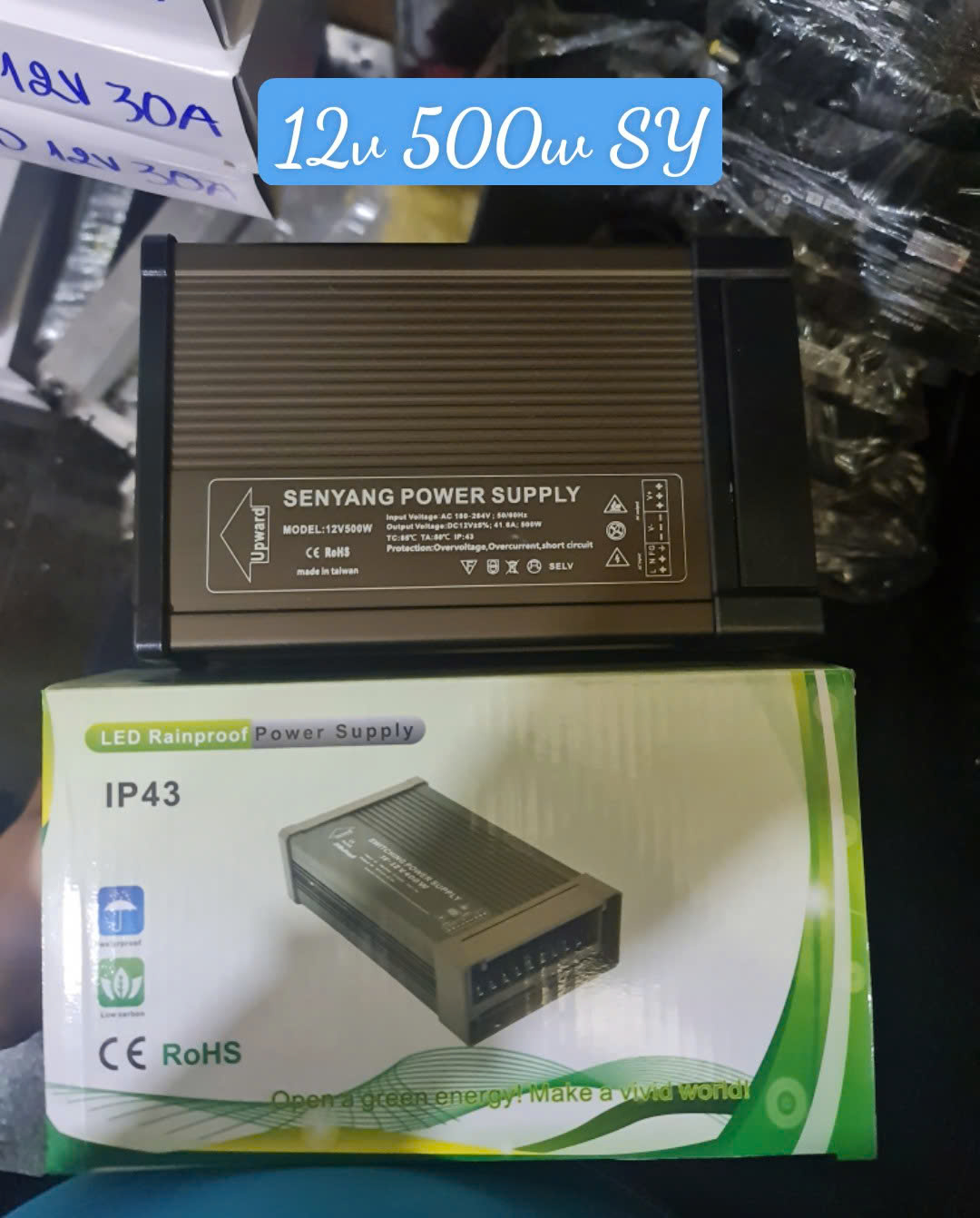 Nguồn 12v 500w SY